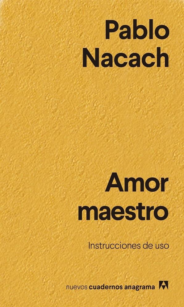 Amor maestro | Nacach, Pablo