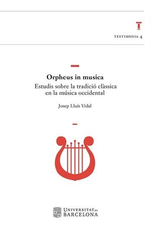 Orpheus in musica | Vidal Pérez, Josep Lluís | Cooperativa autogestionària