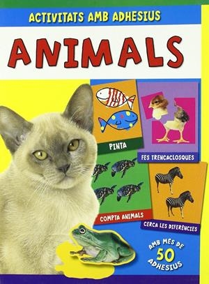 Animals: Activitats amb adhesius | books, Priddy