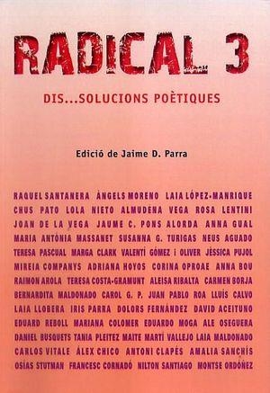 Radical 3 Dis...Solucions poètiques | PARRA, JAIME D. (ED.) | Cooperativa autogestionària