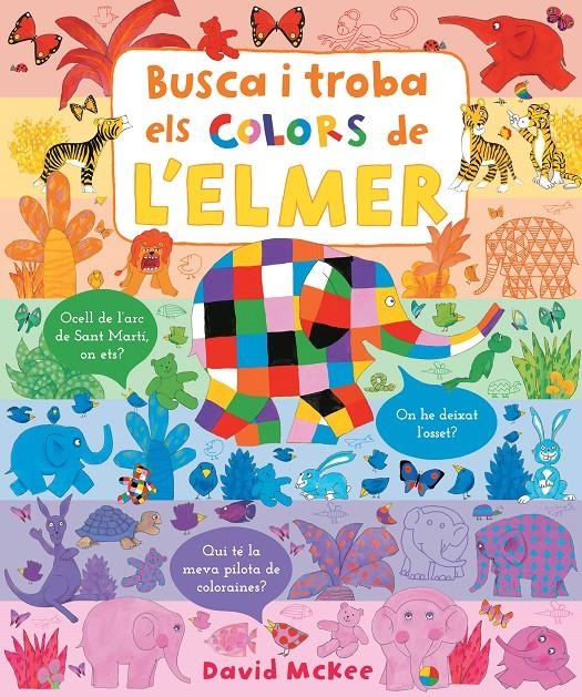Busca i troba els colors de l'Elmer (Elmer. Pequeñas manitas) | McKee, David | Cooperativa autogestionària