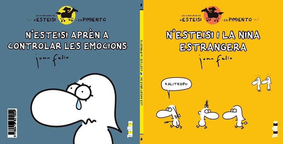 N'Esteisi i la nina estrangera / N'Esteisi aprèn a controlar les emocions (8) | FELIU SASTRE, JUAN | Cooperativa autogestionària