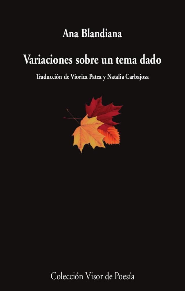 Variaciones sobre un tema dado | Blandiana, Ana | Cooperativa autogestionària