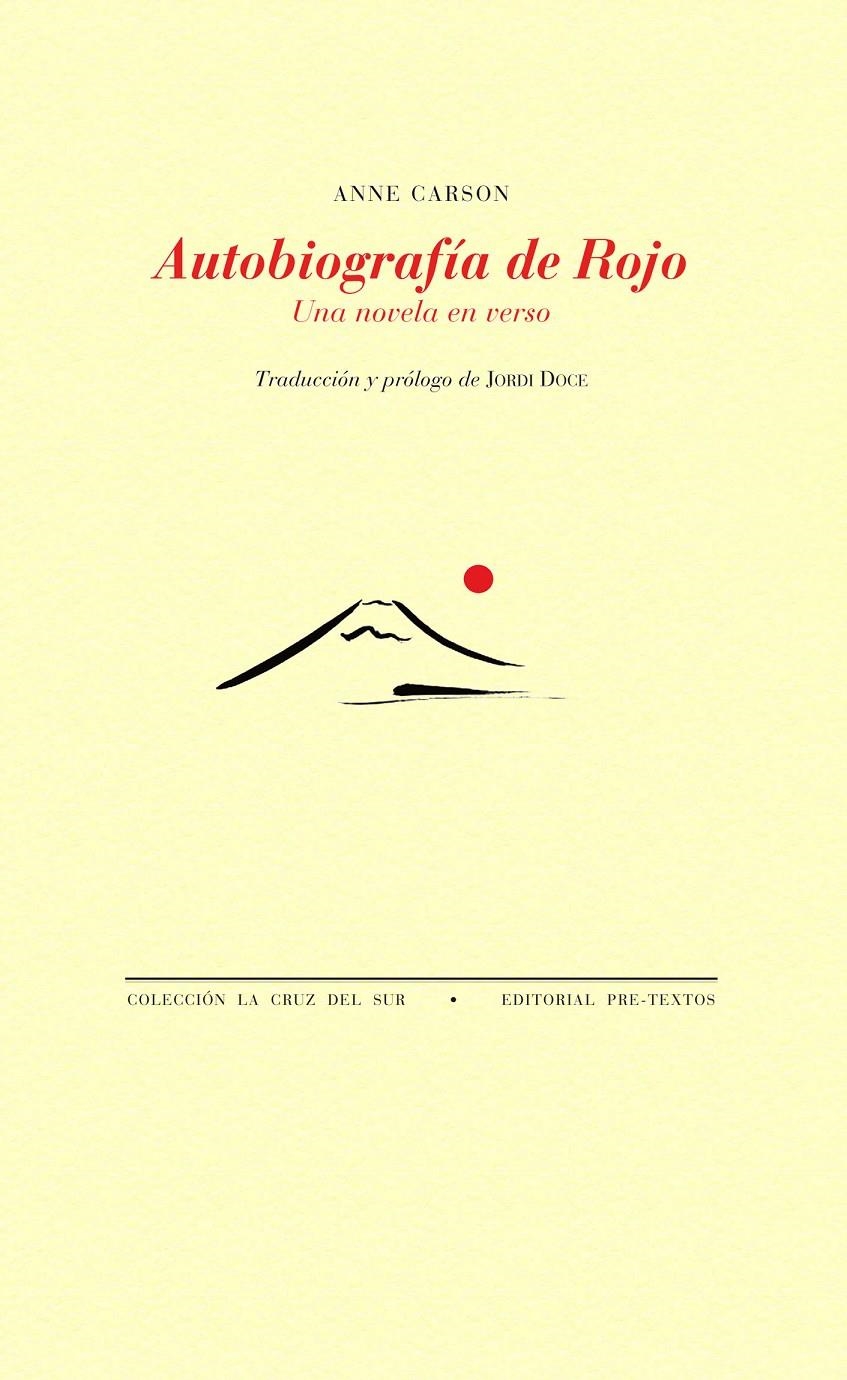 Autobiografía de rojo | Carson, Anne | Cooperativa autogestionària