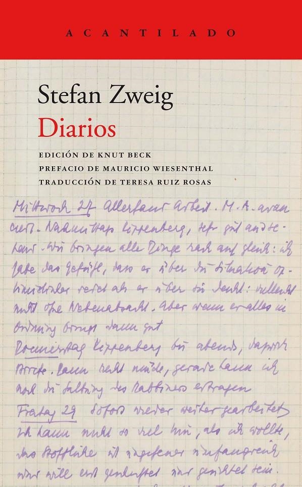 Diarios | Zweig, Stefan | Cooperativa autogestionària