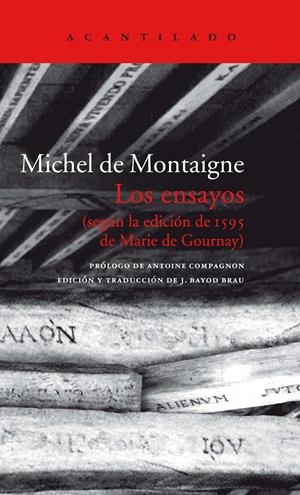 Los ensayos (estuche con tres volúmenes) | De Montaigne, Michel | Cooperativa autogestionària