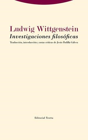 Investigaciones filosóficas | Wittgenstein, Ludwig