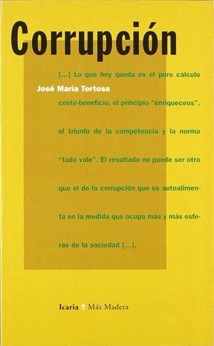 Corrupción | Tortosa, José María