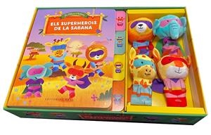 Els Superherois de la sabana. La fàbrica d'històries | Rivère, Benedicte/Taylor, Dan | Cooperativa autogestionària