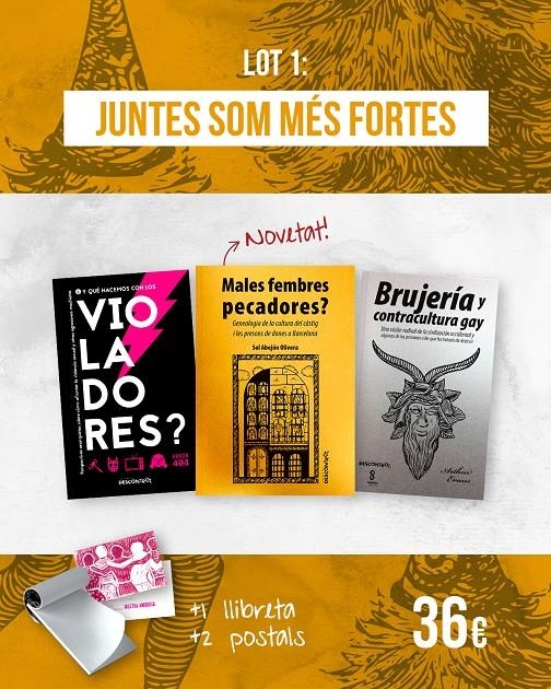 Lot Juntes som més fortes + llibreta + postals | DD.AA | Cooperativa autogestionària