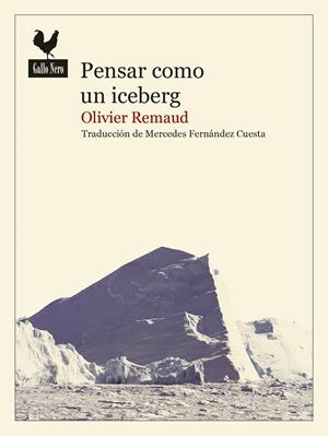 Pensar como un iceberg | Remaud, Olivier