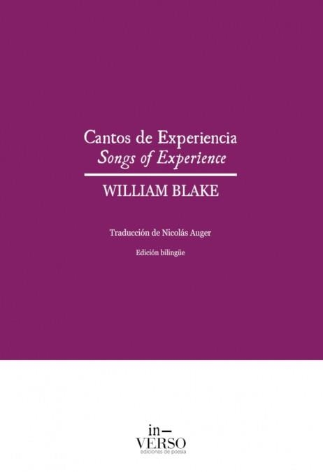 Cantos de experiencia. Songs of Experience | Blake, William