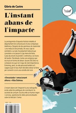 L'instant abans de l'impacte | De Castro, Glòria | Cooperativa autogestionària