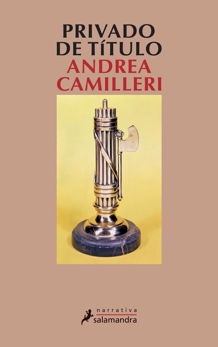 Privado de título | Camilleri, Andrea