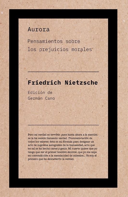 Aurora | Nietzsche, Friedrich | Cooperativa autogestionària