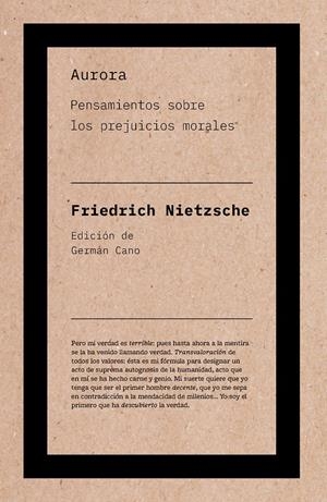Aurora | Nietzsche, Friedrich | Cooperativa autogestionària