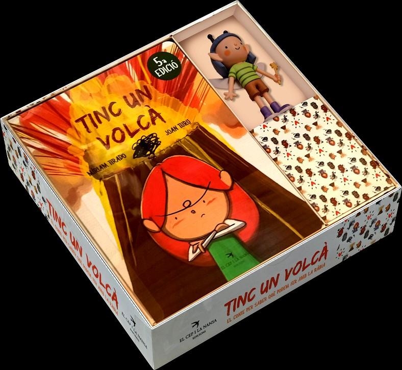 Tinc un volcà (Edició especial llibre + figura) | Tirado, Míriam/Turu, Joan