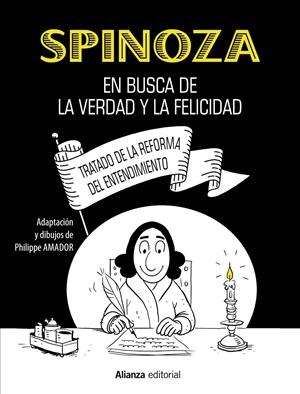 Spinoza: En busca de la verdad y la felicidad [Cómic] | Amador, Philippe | Cooperativa autogestionària