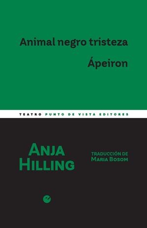 Animal negro tristeza. Ápeiron | Hilling, Anja | Cooperativa autogestionària