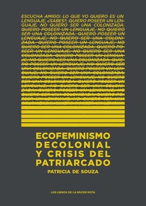 Ecofeminismo decolonial y crisis del patriarcado | De Souza, Patricia