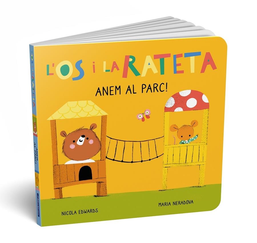 Anem al parc! (L'Ós i la Rateta. Mans petitones) | Edwards, Nicola/Neradova, Maria | Cooperativa autogestionària