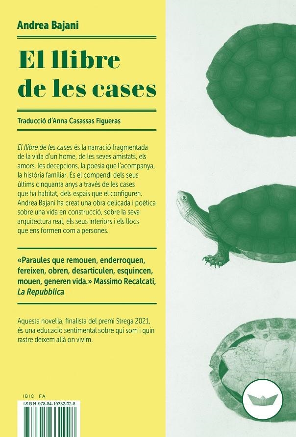 El llibre de les cases | Bajani, Andrea