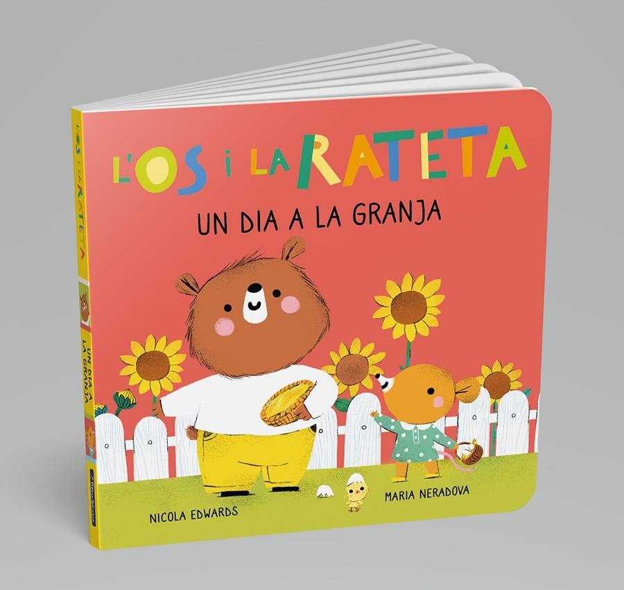 Un dia a la granja (L'Ós i la Rateta. Mans petitones) | Edwards, Nicola/Neradova, Maria | Cooperativa autogestionària