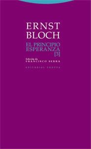 El principio esperanza III | Bloch, Ernst | Cooperativa autogestionària