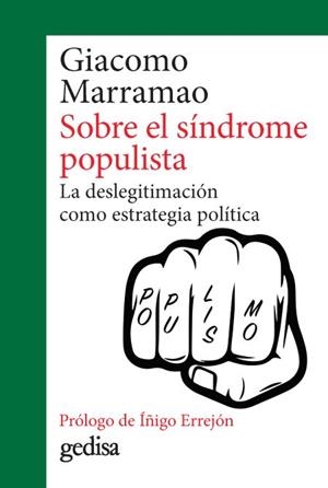 Sobre el síndrome populista | Marramao, Giacomo | Cooperativa autogestionària