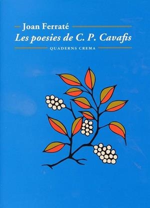 Les poesies de C.P. Cavafis | Cavafis, Constantin | Cooperativa autogestionària