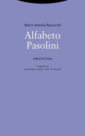 Alfabeto Pasolini | Bazzocchi, Marco Antonio | Cooperativa autogestionària