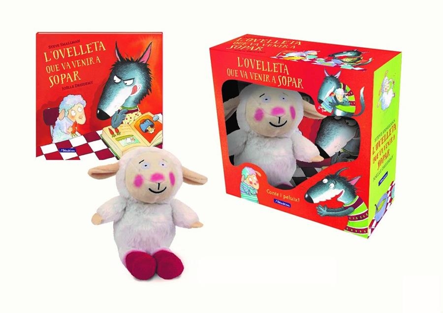 Peluix i conte de L'ovelleta que va venir a sopar | Smallman, Steve/Dreidemy, Joëlle | Cooperativa autogestionària