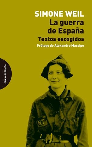 La guerra de España | Weil, Simone | Cooperativa autogestionària