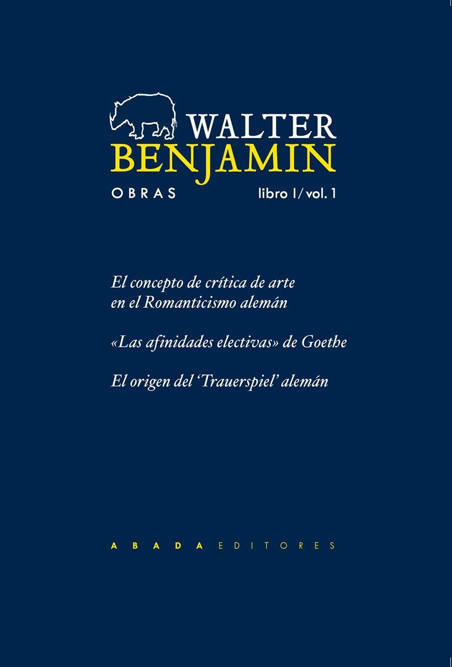 Obra completa | Benjamin, Walter