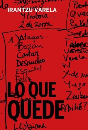 Lo que quede | Varela, Irantzu
