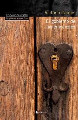 El gobierno de las emociones | Camps, Victòria | Cooperativa autogestionària