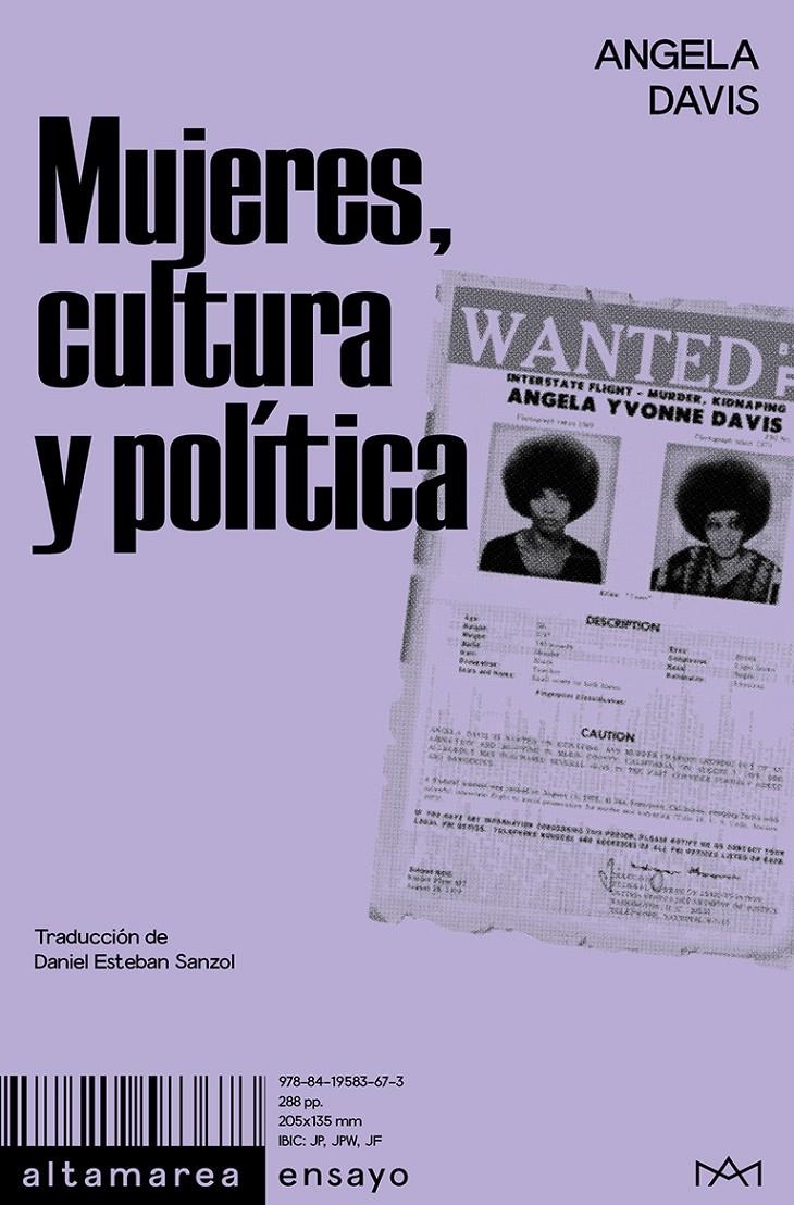 Mujeres, cultura y política | Davis, Angela