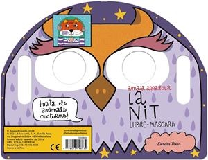 La nit. Llibre-màscara | Arrazola, Amaia | Cooperativa autogestionària