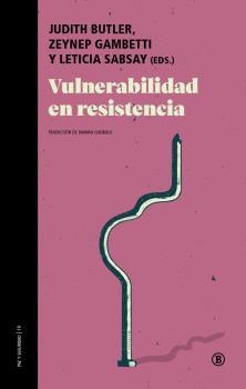 Vulnerabilidad en resistencia | Butler, Judith | Cooperativa autogestionària