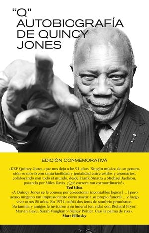 Q: Autobiografía de Quincy Jones. Edición conmemorativa | Jones, Quincy | Cooperativa autogestionària