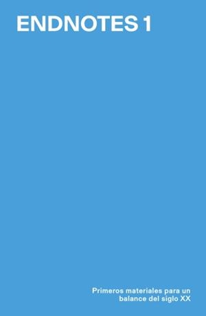 Endnotes 1 | DD.AA | Cooperativa autogestionària