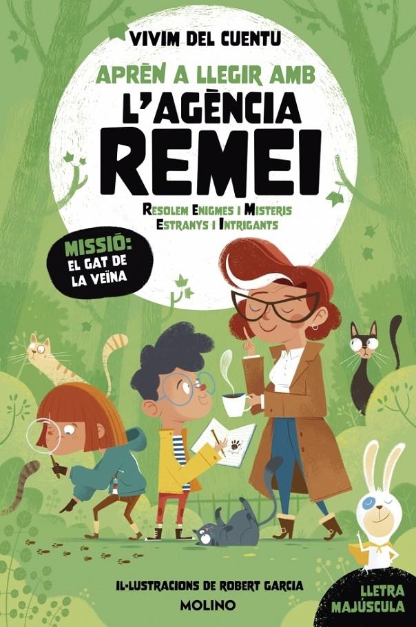 Aprèn a llegir amb l'Agència REMEI. Missió: El gat de la veïna | Vivim del cuentu
