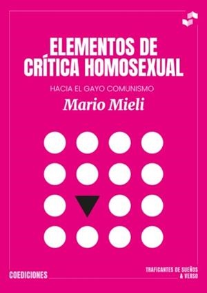 Elementos de crítica homosexual. | Mieli, Mario | Cooperativa autogestionària