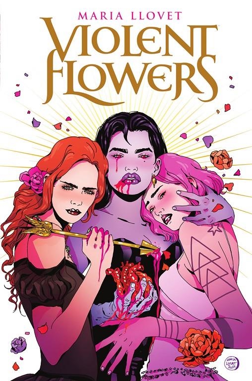 Violent flowers | Llovet, Maria | Cooperativa autogestionària
