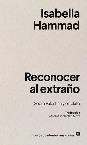 Reconocer al extraño | Hammad, Isabella | Cooperativa autogestionària