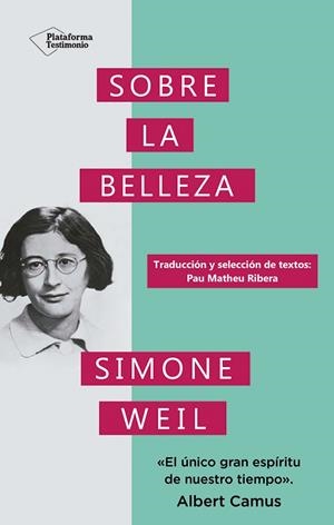 Sobre la belleza | Weil, Simone | Cooperativa autogestionària