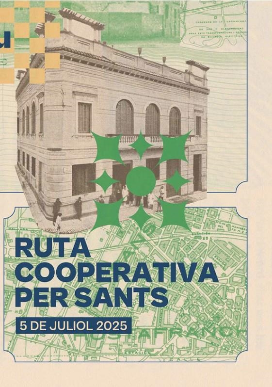 Ruta pel cooperativisme històric de Sants | La Ciutat Invisible | Cooperativa autogestionària