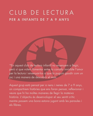 CLUB DE LECTURA - Infantil | La Ciutat Invisible | Cooperativa autogestionària