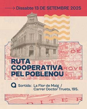 Ruta pel cooperativisme històric al Poblenou | La Ciutat Invisible | Cooperativa autogestionària