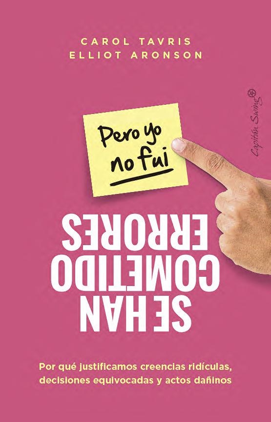 Se han cometido errores (pero yo no fui) | Tarvis, Carol/Aronson, Elliot